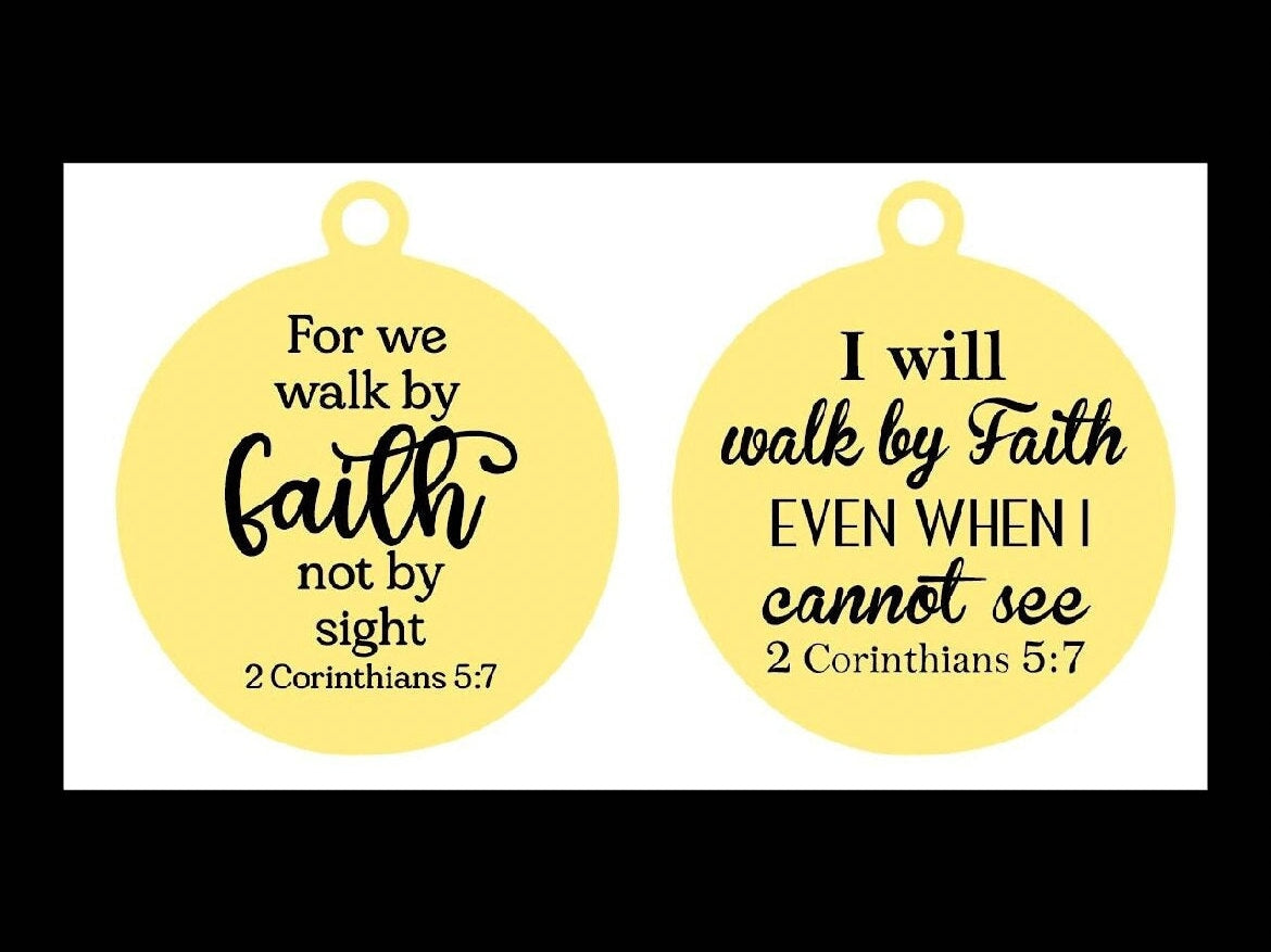 Personalized Bible Verse Square or Disc keychain , Christian Jewelry, Faith jewelry , Scripture Quote Pendant, Baptism, Christian Gifts