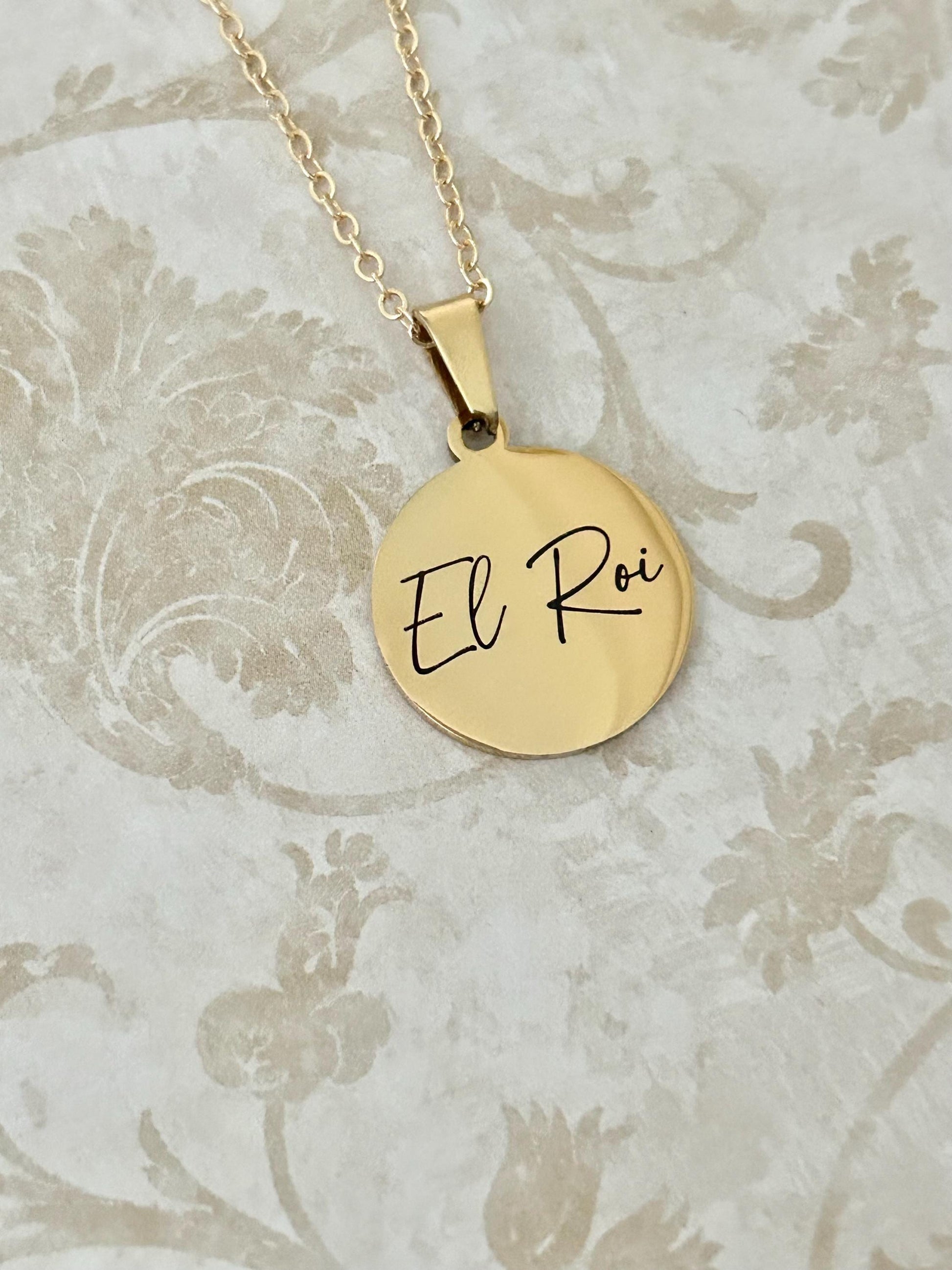 El Roi Bible Verse Necklace, you are The God who sees me, Christian Gifts, Scripture Jewelry, Personalized Necklace, Faith Gifts for Mom