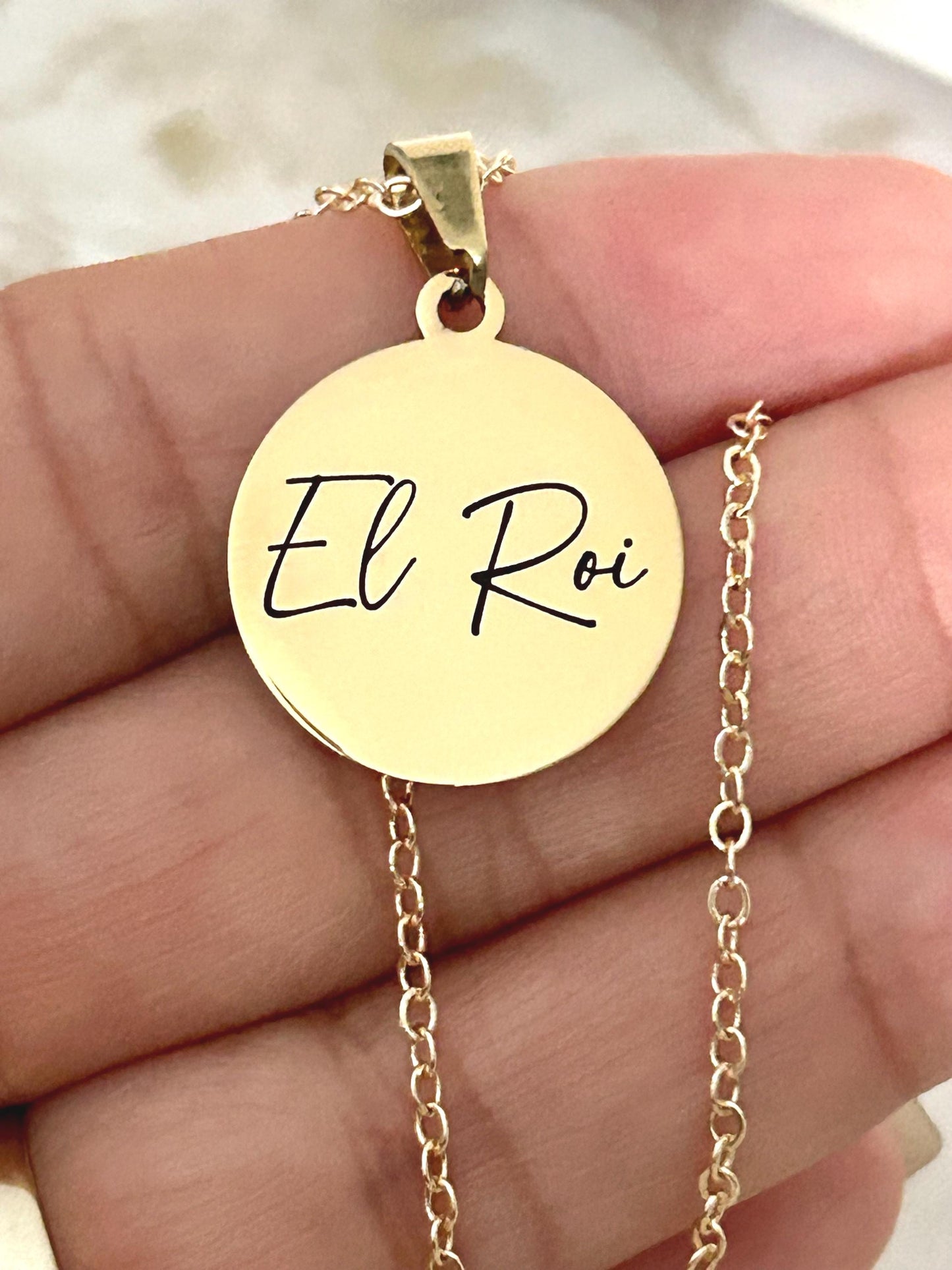 El Roi Bible Verse Necklace, you are The God who sees me, Christian Gifts, Scripture Jewelry, Personalized Necklace, Faith Gifts for Mom