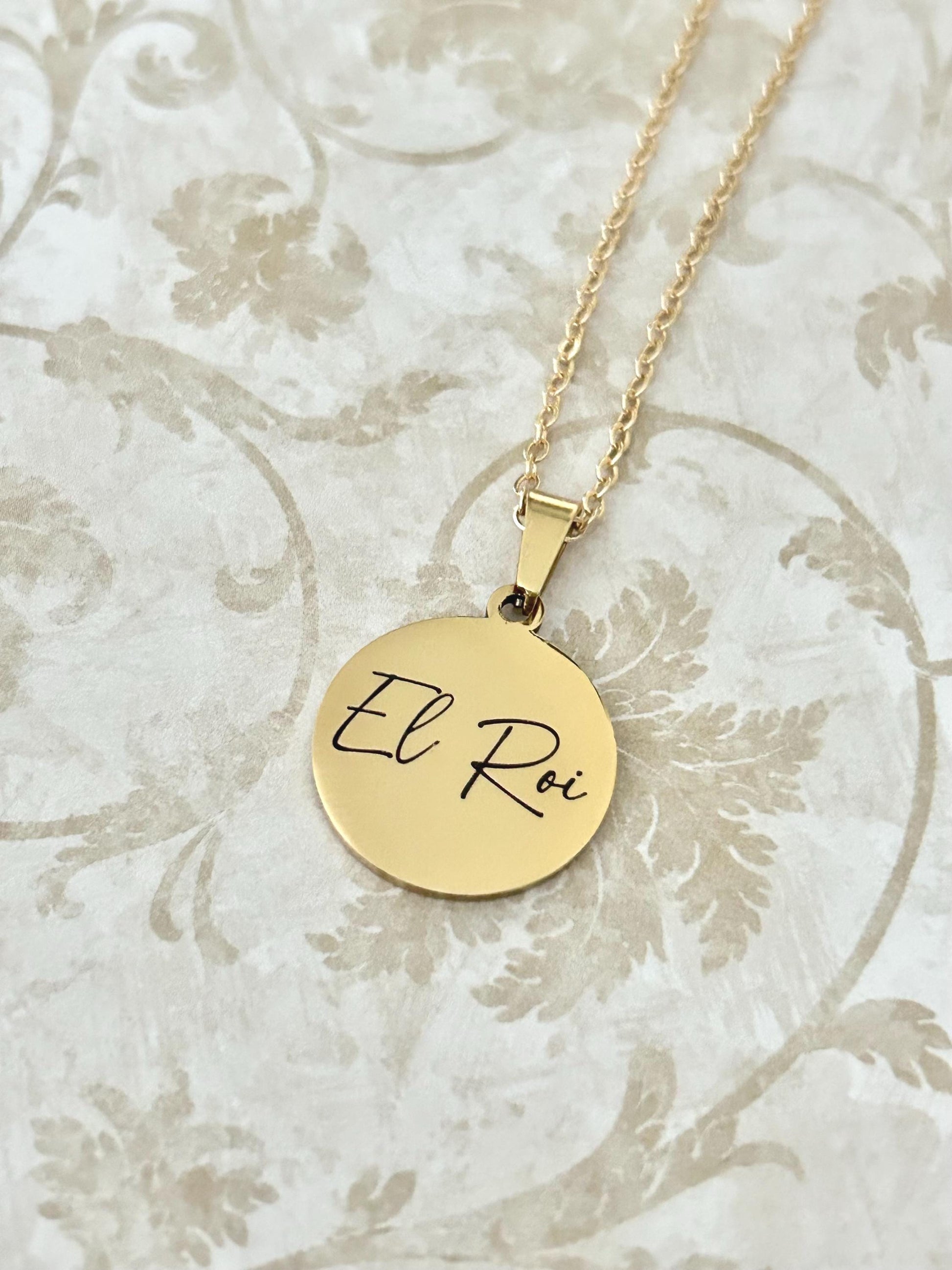 El Roi Bible Verse Necklace, you are The God who sees me, Christian Gifts, Scripture Jewelry, Personalized Necklace, Faith Gifts for Mom