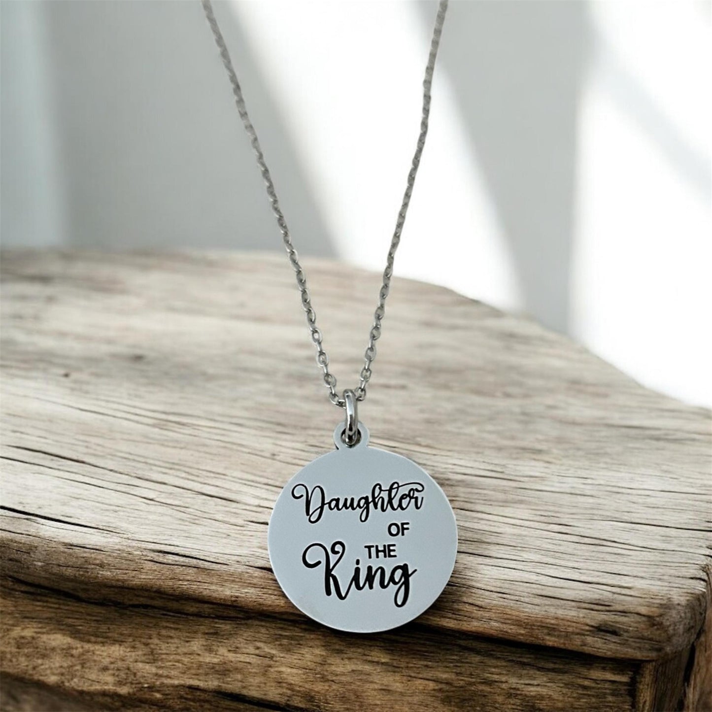 Daughter of The King Necklace: Gifts for Daughter, princess necklace, Christian Gifts