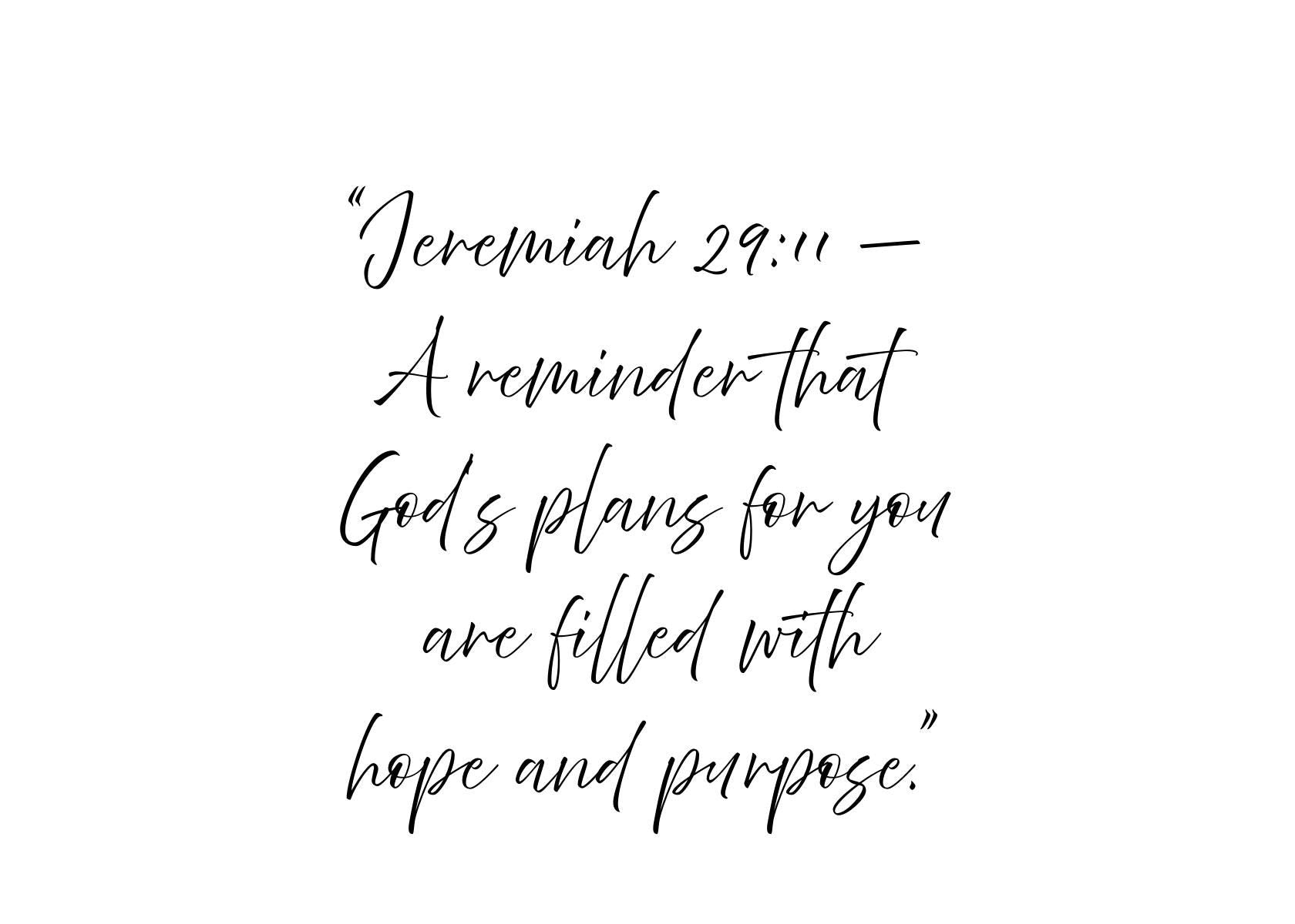For I Know the Plans I Have for You Necklace, Jeremiah 29:11 Christian Necklace, Bible Verse Jewelry, Faith Necklace, Christian Gift