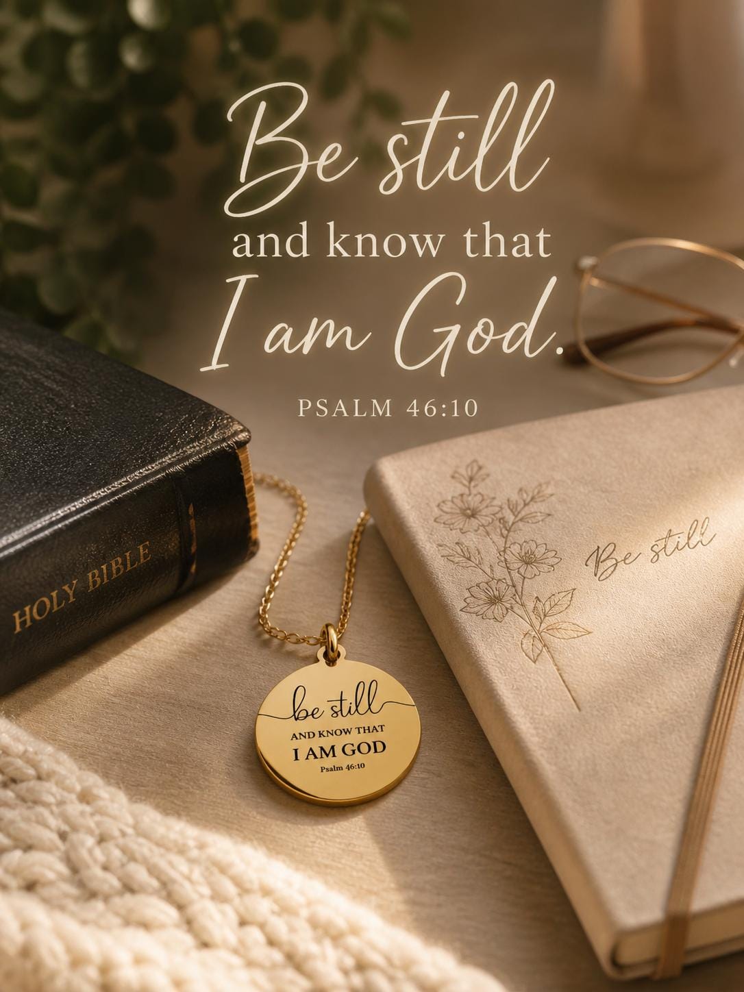 Custom Bible Verse Necklace, Personalized Christian Gift for Her, Faith Jewelry, Encouragement Gift, Baptism Gift