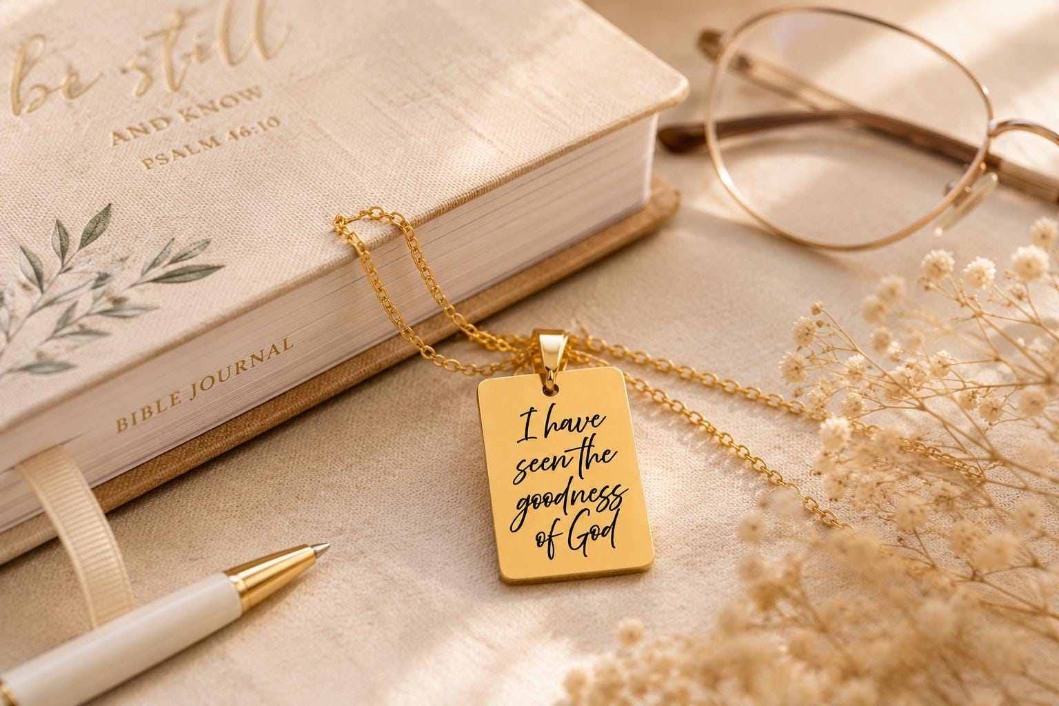 I Have Seen the Goodness of God Necklace – Christian Faith Jewelry, Scripture Inspired Gift, Religious Necklace for Women