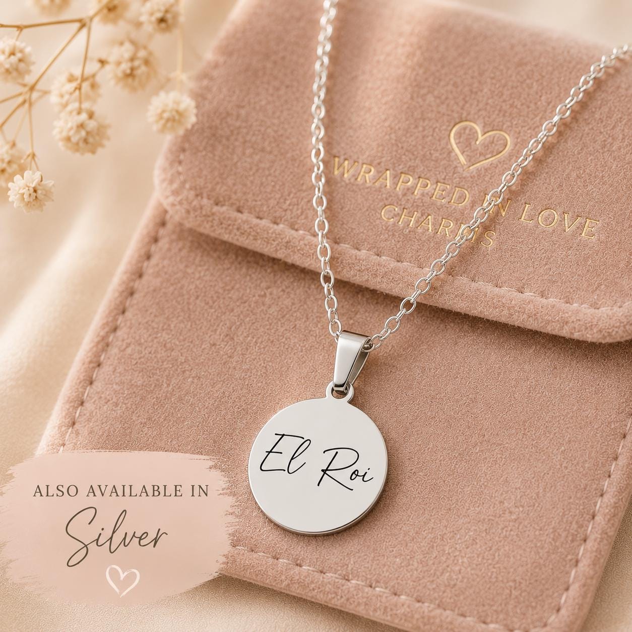 El Roi Necklace The God Who Sees Me, Christian Gold Necklace, Faith Jewelry for Women, Bible Inspired Gift, Encouragement Gift