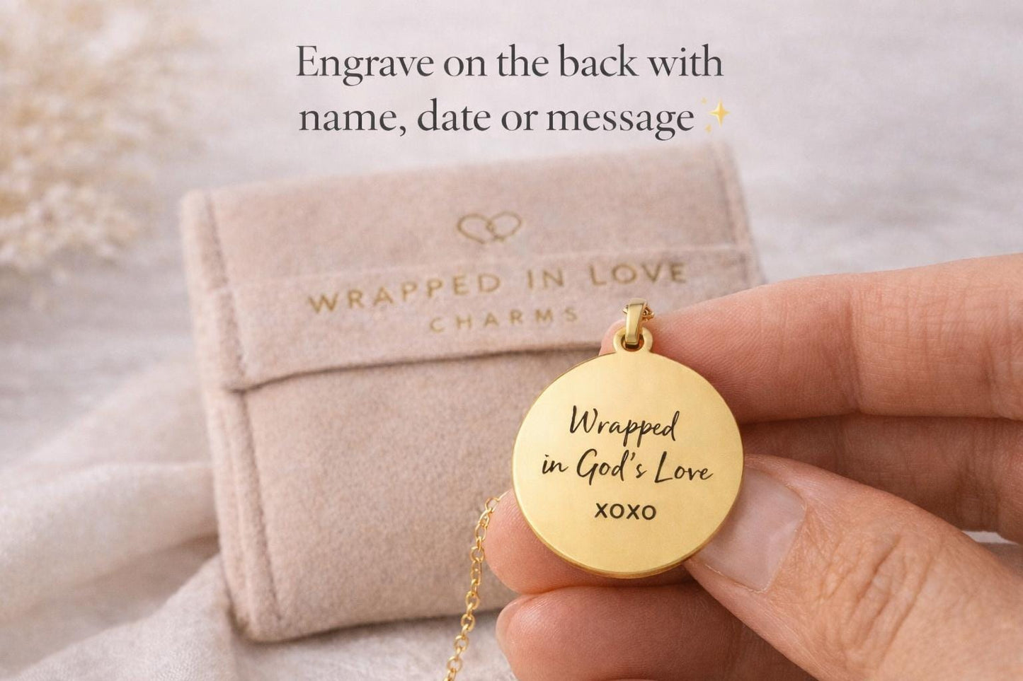 Personalized Necklace Christian Gifts In the beginning was The Word John 1:1 Scripture Charms