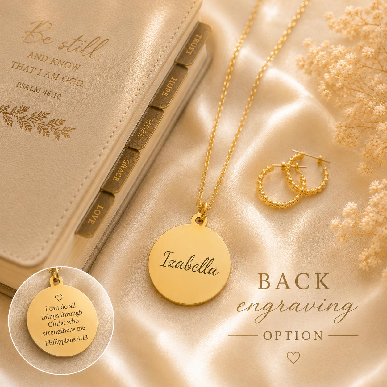 And if not He is still good bible verse Necklace, Daniel 3:18, Christian Gifts, Motivational Jewelry, Inspirational Jewelry