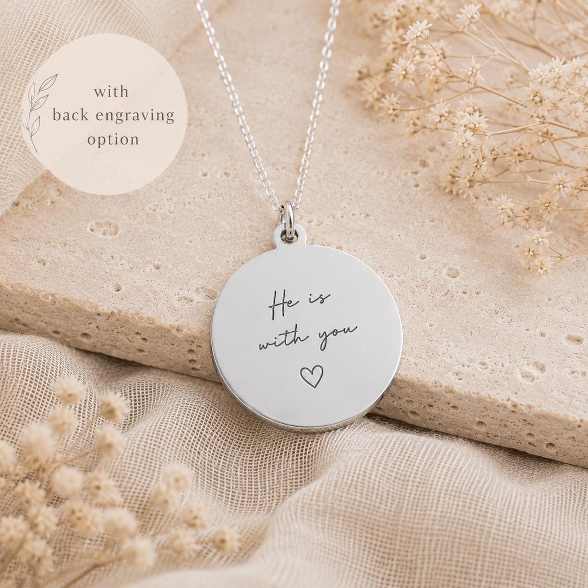 Christian Encouragement Necklace, Personalized Bible Verse Jewelry, Ephesians 3:20 Gift for Her, Faith Necklace, Exceedingly Abundantly