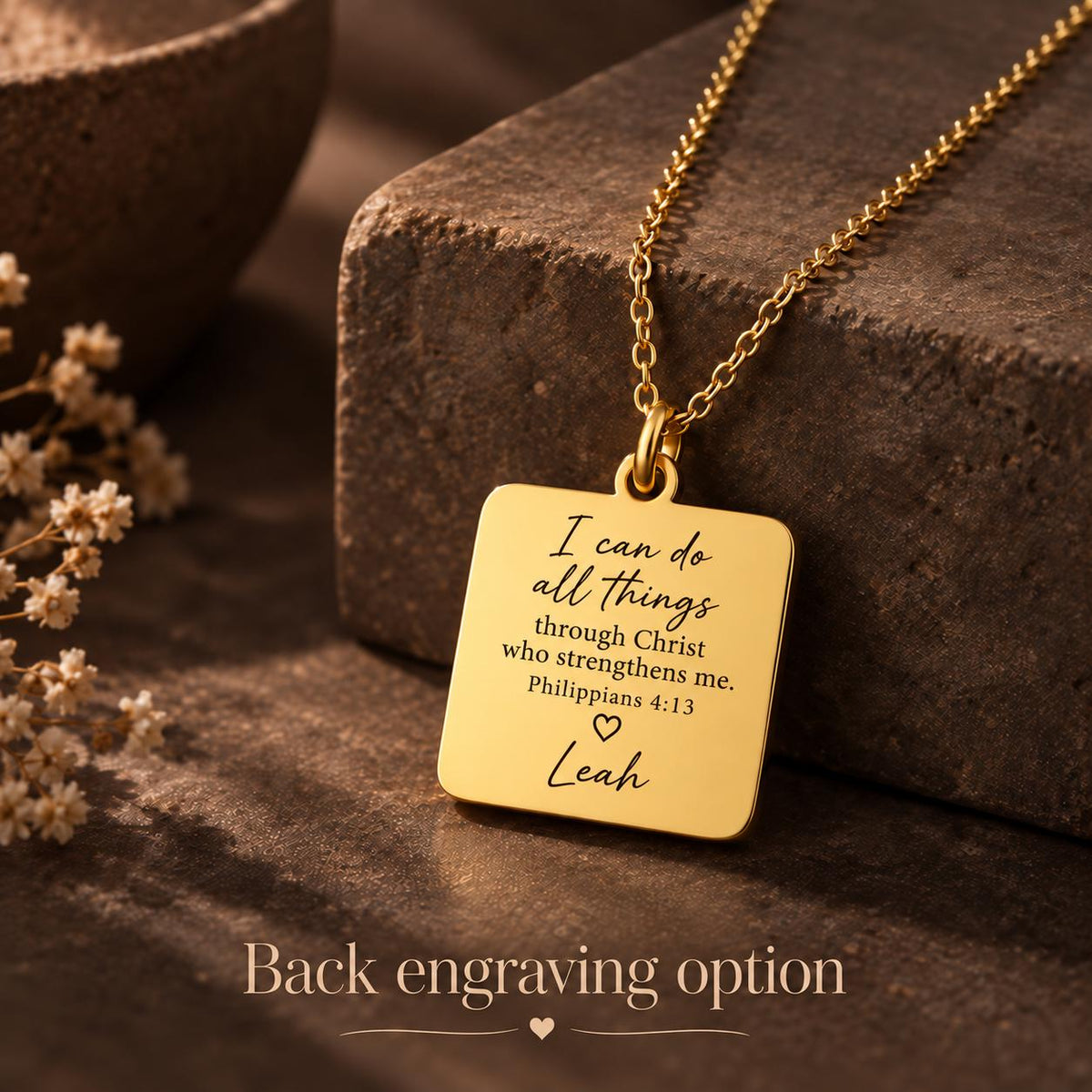 Jeremiah 29:11 Necklace, Christian Gift for Women, Faith Jewelry, Bible Verse Necklace, Inspirational Gift, Mothers Day Gift God Has a Plan