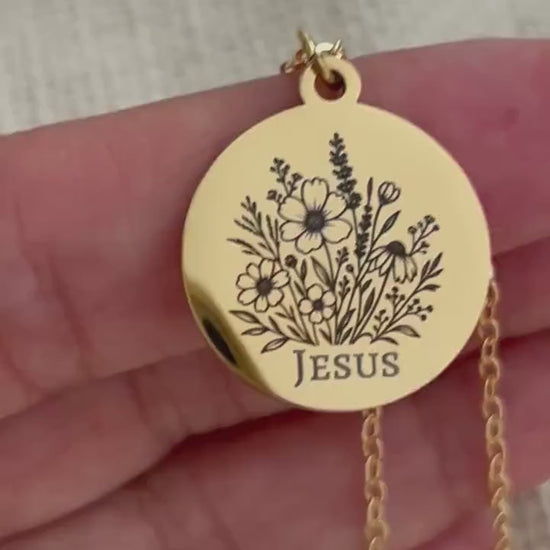 Isaiah 30:15 Necklace, In Quietness and Confidence Shall Be Your Strength, Christian Necklace, Bible Verse Jewelry, Faith Gift for Her